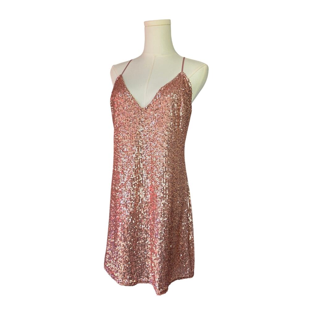 VICTORIA'S SECRET Pink Sequin Nightgown